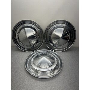 3 Vintage 1960's Mercury 14" Hubcaps Wheel Cover Original OEM